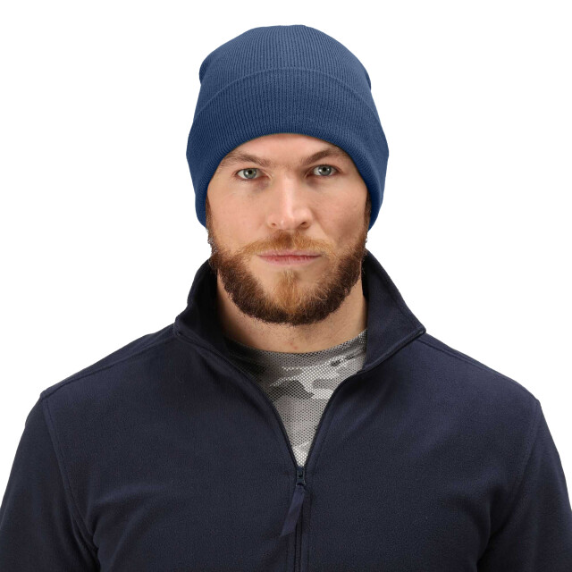 Regatta Standout unisex axton cuffed beanie voor volwassenen UTRG2498_navy large