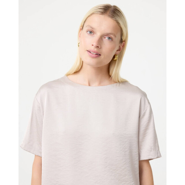 Knit-ted Top korte mouw 252p181 nori Knit-ted Top korte mouw 252P181 Nori large