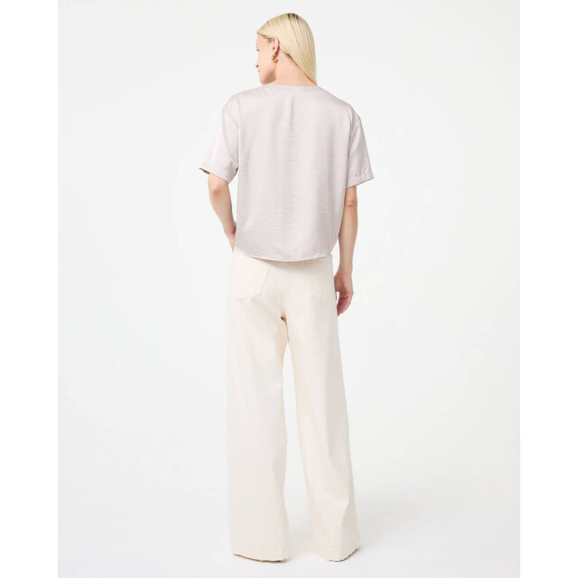 Knit-ted Top korte mouw 252p181 nori Knit-ted Top korte mouw 252P181 Nori large