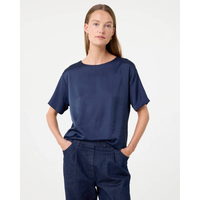 Knit-ted Top korte mouw 252p181 nori Knit-ted Top korte mouw 252P181 Nori large