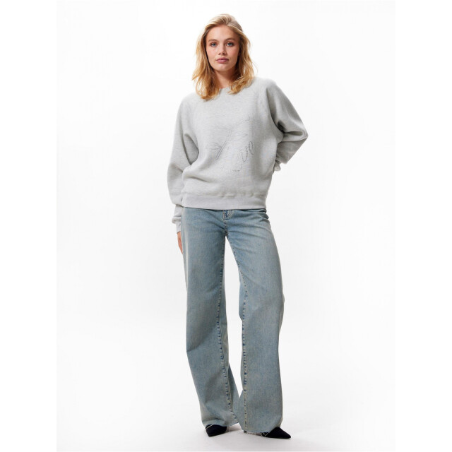 Catwalk Junkie Sweater met strass graphic 2402031011 large