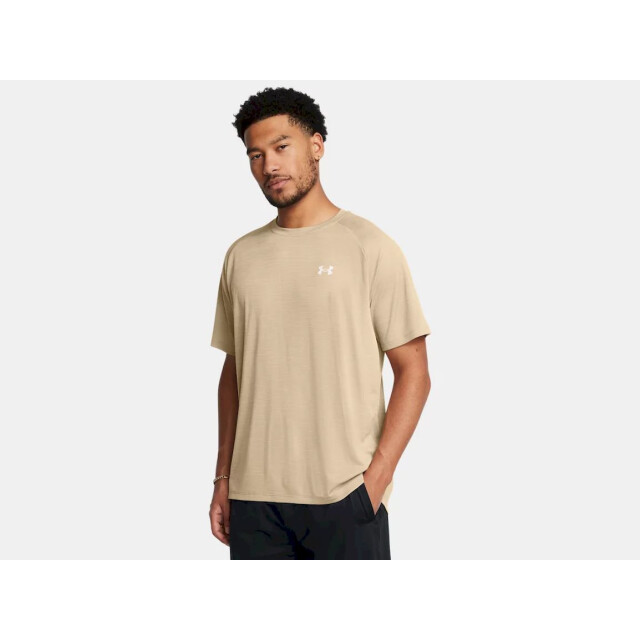Under Armour ua tech textured ss-brn sport t-shirt korte mouw heren - 072368_800-XXL large