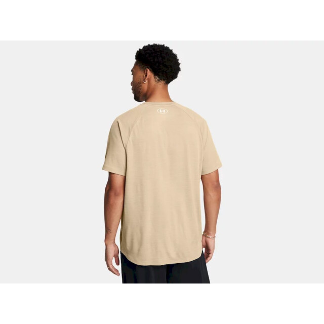 Under Armour ua tech textured ss-brn sport t-shirt korte mouw heren - 072368_800-XXL large