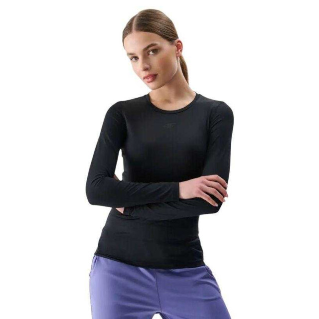 4F Dames fnk f324 t-shirt met lange mouwen UTPP6113_black large 4F Dames fnk f324 t-shirt met lange mouwen UTPP6113_black large