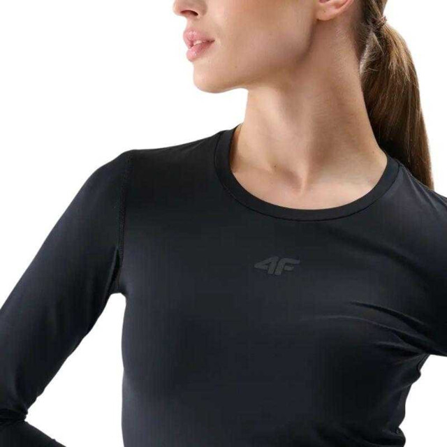 4F Dames fnk f324 t-shirt met lange mouwen UTPP6113_black large 4F Dames fnk f324 t-shirt met lange mouwen UTPP6113_black large