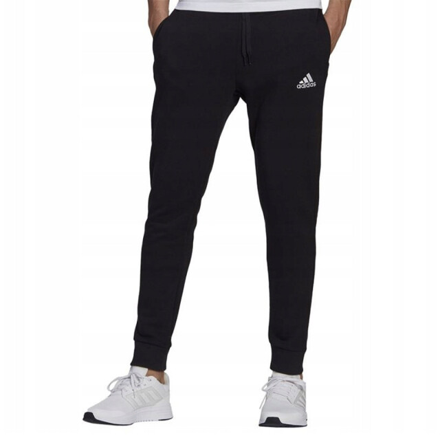 Adidas Heren essentials taps toelopende joggingbroek met manchet UTPP614_black large