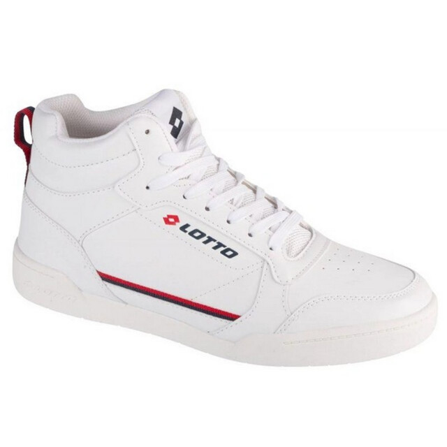 Lotto Heren nandu synthetisch leer mid cut trainers UTPP5793_white large