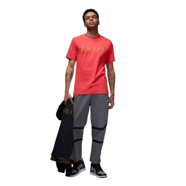 Nike Heren paris saint germain fc t-shirt UTPP5805_red large