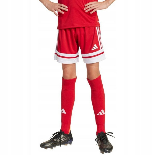Adidas Kinderen/kinderen squadra 25 korte broek UTPP5749_redwhite large