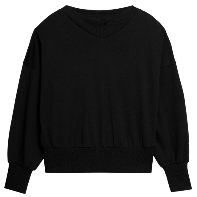 4F Dames logo sweatshirt UTPP5779_black large 4F Dames logo sweatshirt UTPP5779_black large