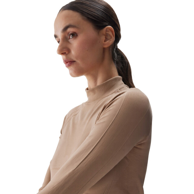 4F Dames waw24useaf156 thermoactief t-shirt UTPP5677_lightbrown large