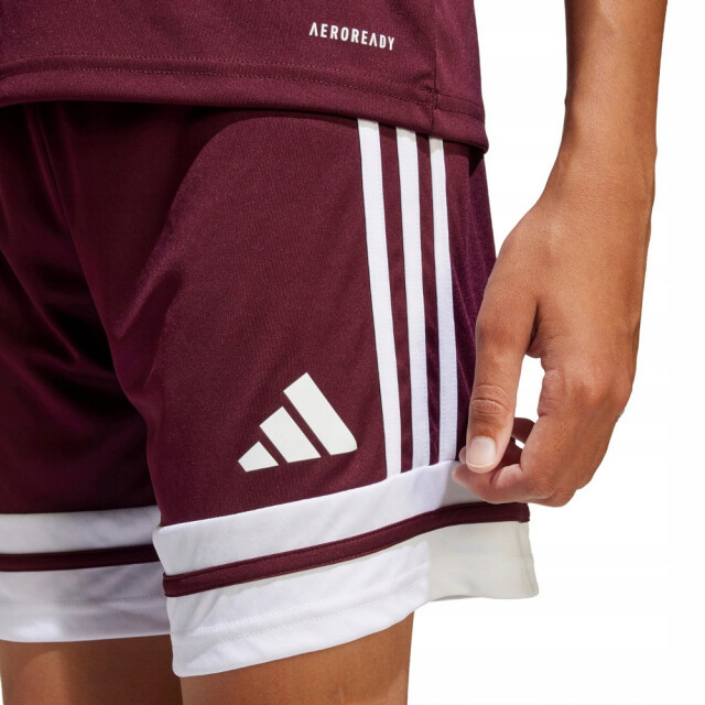 Adidas Kinderen/kinderen squadra 25 korte broek UTPP5749_burgundy large