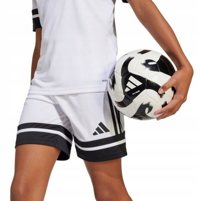 Adidas Kinderen/kinderen squadra 25 korte broek UTPP5749_whiteblack large