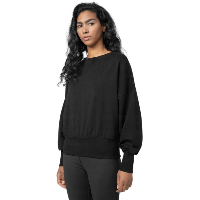 4F Dames logo sweatshirt UTPP5779_black large 4F Dames logo sweatshirt UTPP5779_black large