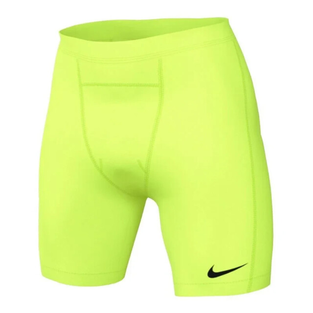Nike Heren pro strike dri-fit compressieshort UTPP5527_neonyellow large