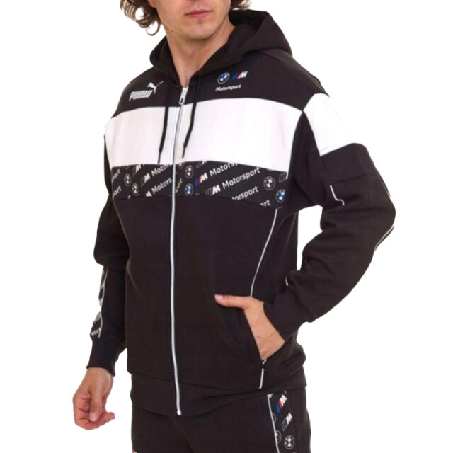 Puma Heren motorsport bmw full zip hoodie UTPP5544_black large