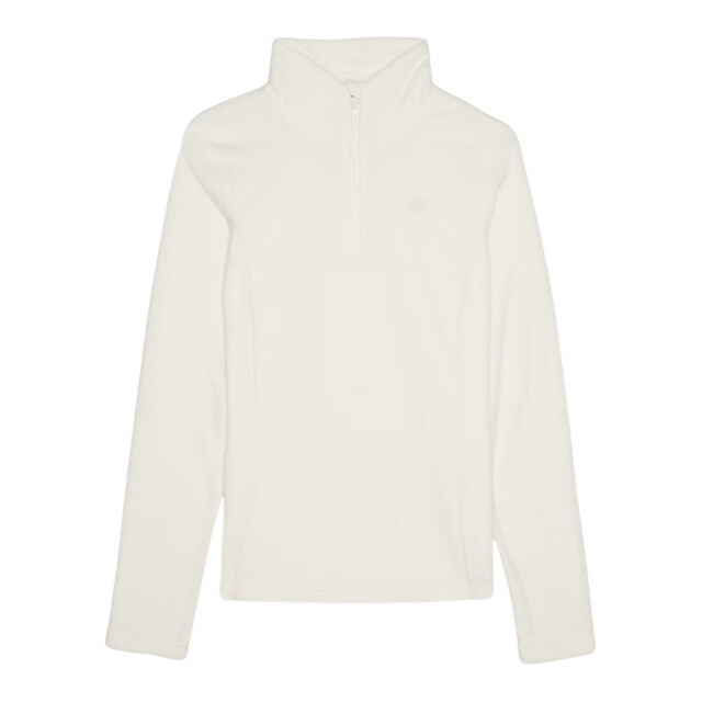 4F Dames waw24uflef048 fleece thermisch sweatshirt UTPP5573_white large