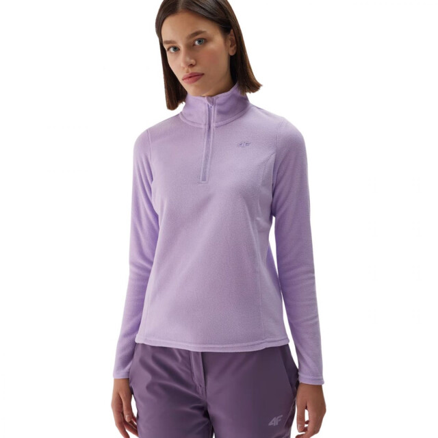 4F Dames waw24uflef048 fleece thermisch sweatshirt UTPP5573_violet large 4F Dames waw24uflef048 fleece thermisch sweatshirt UTPP5573_violet large