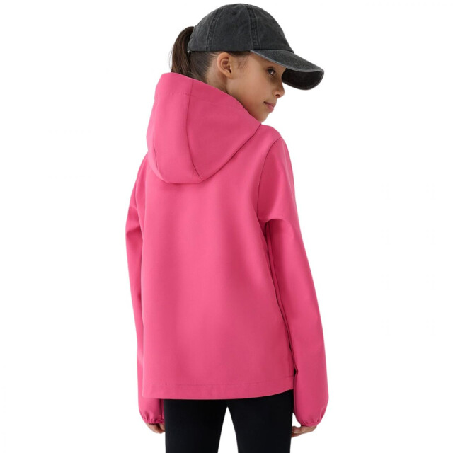 4F Meisjes f305 winddichte soft shell jas UTPP5578_pink large