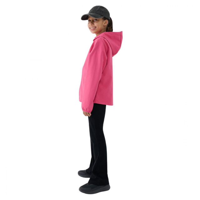 4F Meisjes f305 winddichte soft shell jas UTPP5578_pink large