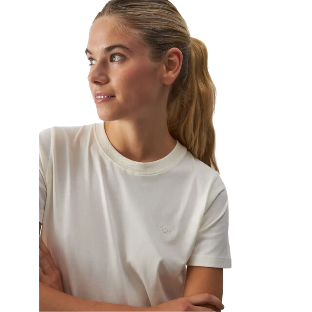 4F Dames waw24ttshf1650 t-shirt UTPP5623_beige large 4F Dames waw24ttshf1650 t-shirt UTPP5623_beige large