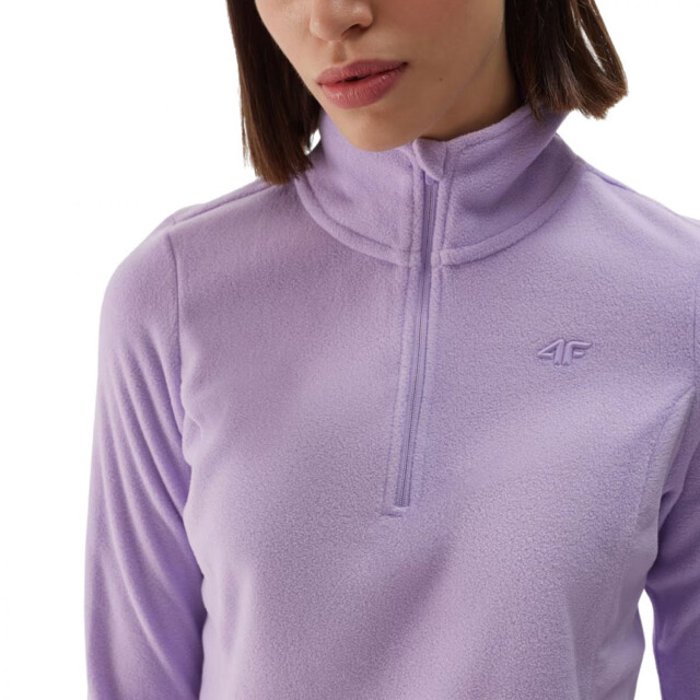 4F Dames waw24uflef048 fleece thermisch sweatshirt UTPP5573_violet large 4F Dames waw24uflef048 fleece thermisch sweatshirt UTPP5573_violet large
