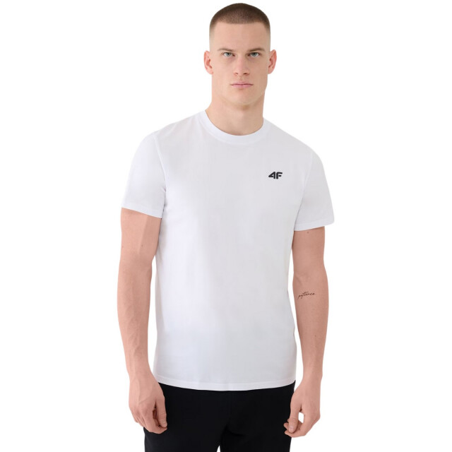 4F Heren wmm00ttshm2256 t-shirt UTPP5549_white large