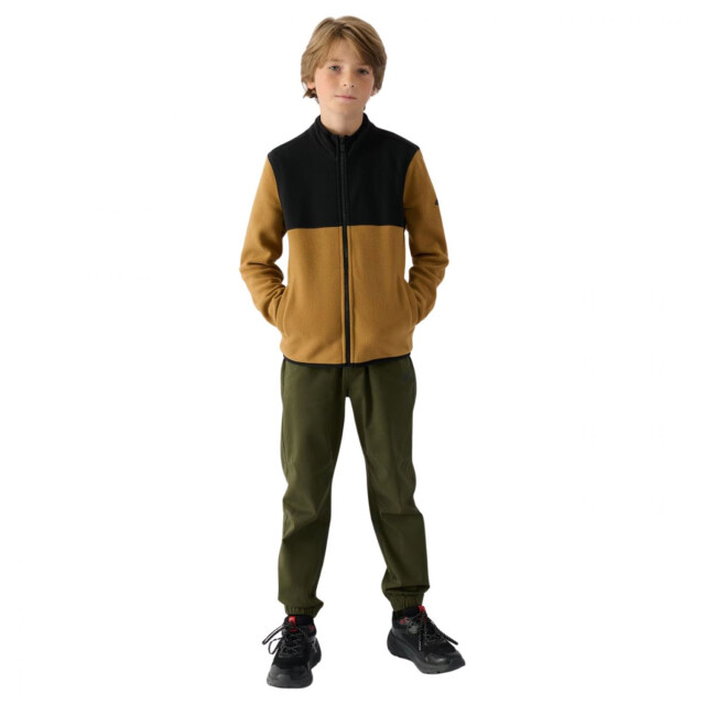 4F Kinderen/kids jwaw24tflem212 fleecejack UTPP5569_brown large