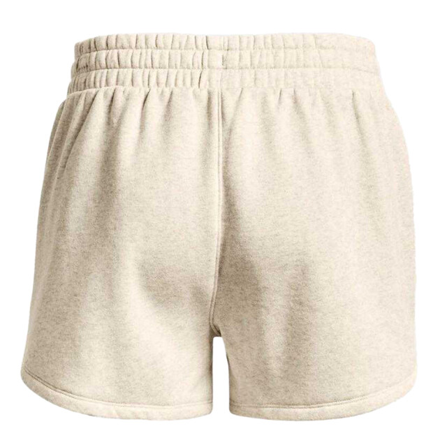 Under Armour Dames rival fleece korte broek UTPP5298_beige large