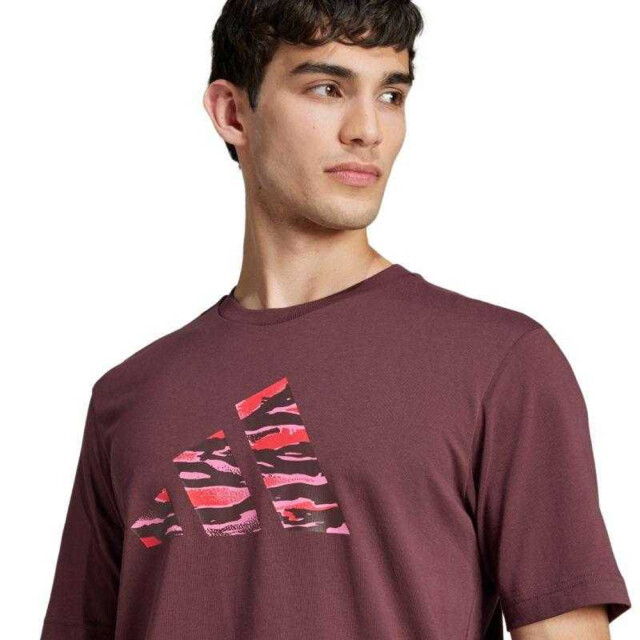 Adidas Heren codes camo logo t-shirt UTPP5241_red large