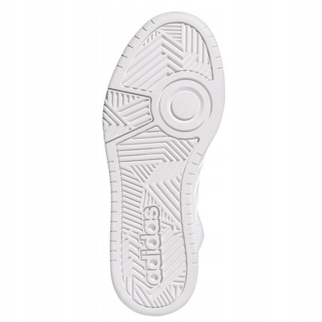 Adidas Dames hoops 3.0 ecologisch leren mid cut trainers UTPP5316_white large