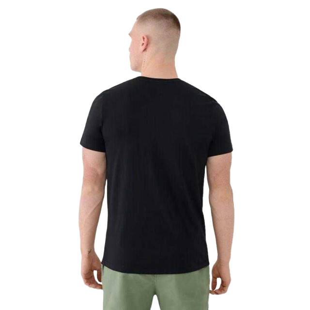 4F Herenlogo t-shirt UTPP5304_black large