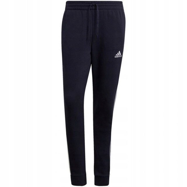 Adidas Heren essentials fleece tapered cuffed joggingbroek UTPP519_black large