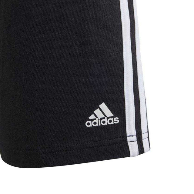 Adidas Kinder/kids essentials gebreide 3 strepen korte broek UTPP5116_black large