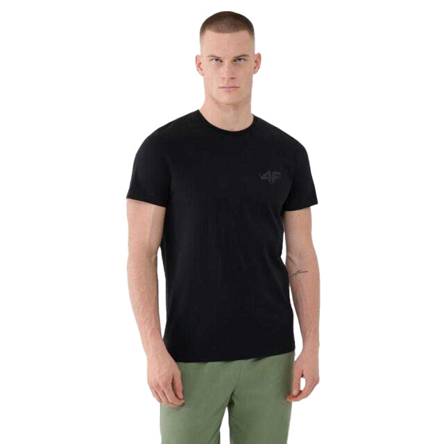 4F Herenlogo t-shirt UTPP5304_black large