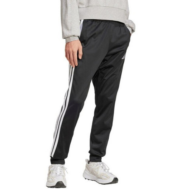 Adidas Heren tricot 3 strepen tapered leg regular joggingbroek UTPP5032_black large