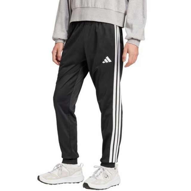 Adidas Heren tricot 3 strepen tapered leg regular joggingbroek UTPP5032_black large