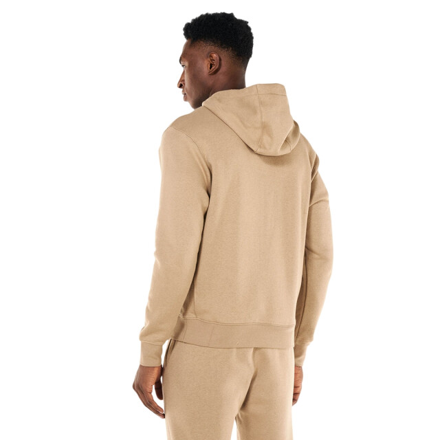 Nike Unisex adult sportswear club fleece hoodie UTPP5033_beige large