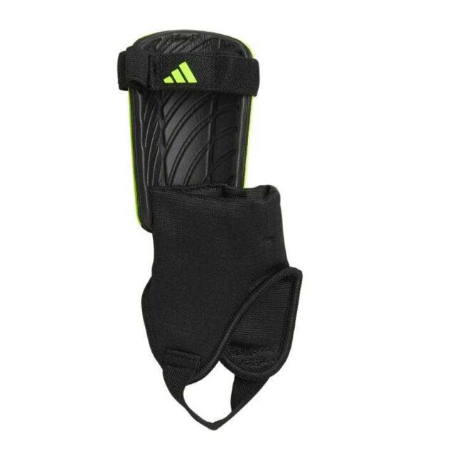 Adidas Kinderen/kinderen tiro wedstrijd voetbal scheen & enkelbeschermers UTPP5056_blackgreen large