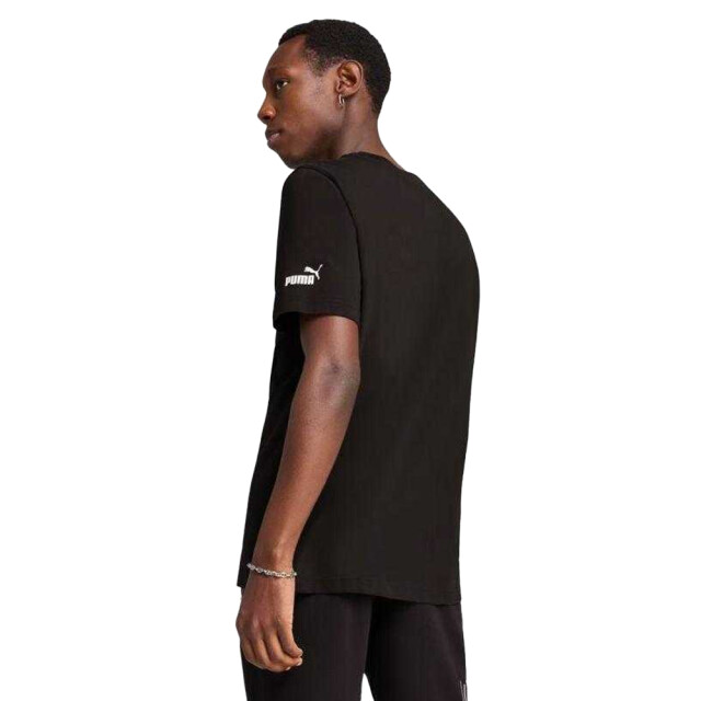 Puma Heren grafisch sport t-shirt UTPP4888_black large