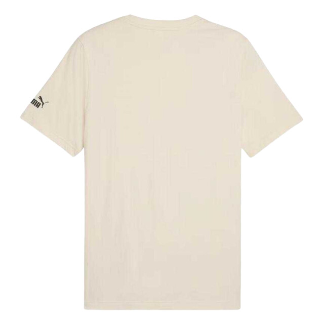 Puma Heren grafisch sport t-shirt UTPP4888_beige large