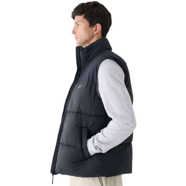 4F Heren m147 synthetisch donzen gilet UTPP4782_black large