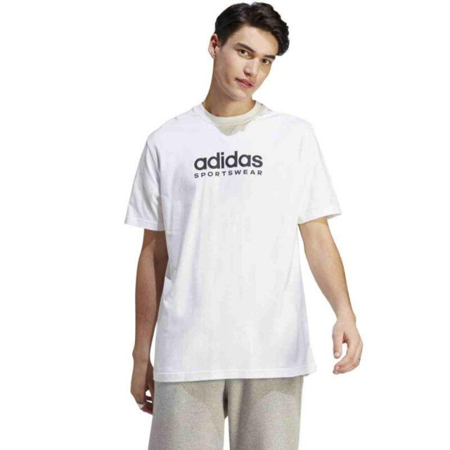 Adidas Heren alle szn grafisch t-shirt UTPP4907_white large
