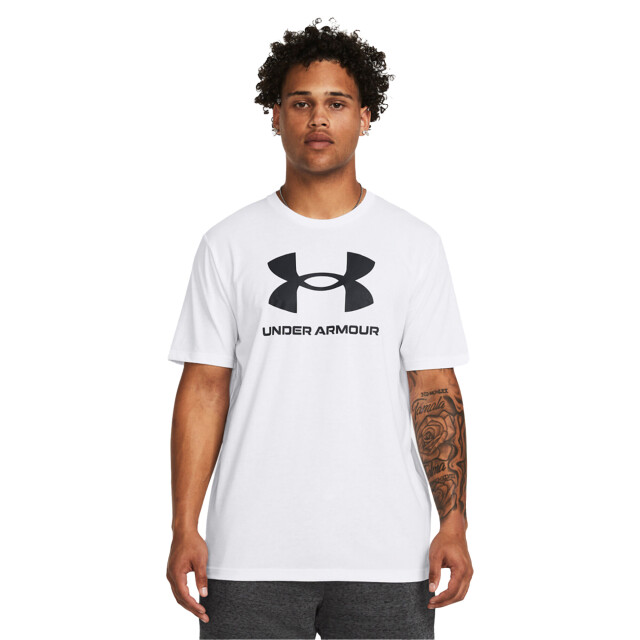 Under Armour Heren sportstyle logo t-shirt UTPP4798_white large