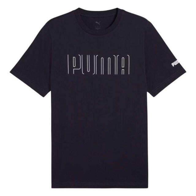 Puma Heren grafisch sport t-shirt UTPP4888_navyblue large