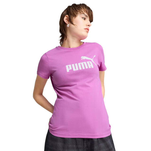 Puma Dames ess no.1 logo t-shirt UTPP4890_violet large