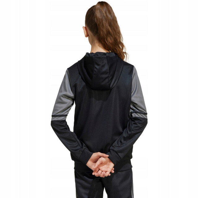 Adidas Kinder squadra 25 full zip hoodie UTPP4957_blackgreysilver large Adidas Kinder squadra 25 full zip hoodie UTPP4957_blackgreysilver large