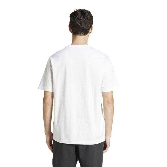 Adidas Heren linear single jersey t-shirt UTPP4694_white large