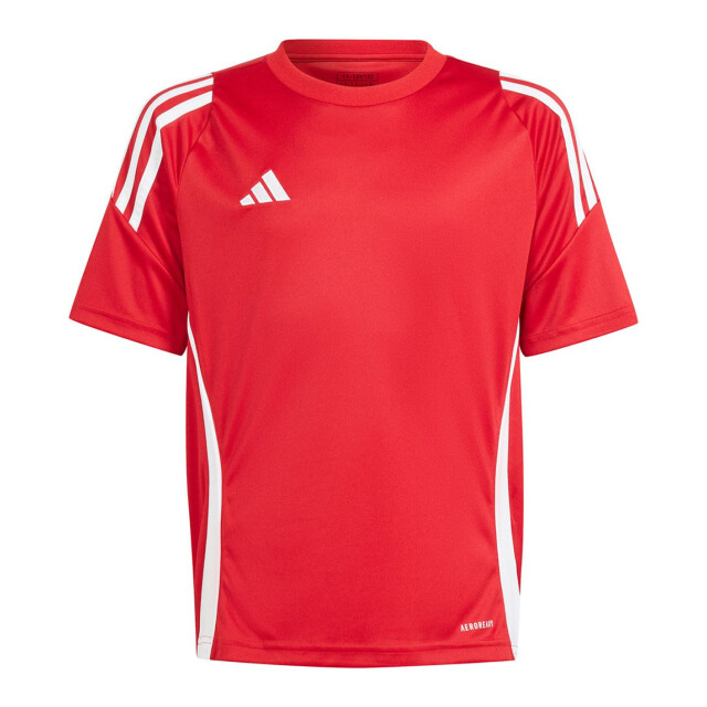Adidas Kinderen/kinderen tiro 24 t-shirt UTPP4756_red large Adidas Kinderen/kinderen tiro 24 t-shirt UTPP4756_red large