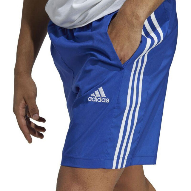 Adidas Heren essentials chelsea aeroready 3 streep shorts UTPP4491_blue large